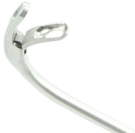 Heuwieser Antrum Grasping Forceps Curved - N2905