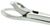 Blakesley Through-Cutting Forceps Straight 3.0mm Serrated - N3003 30