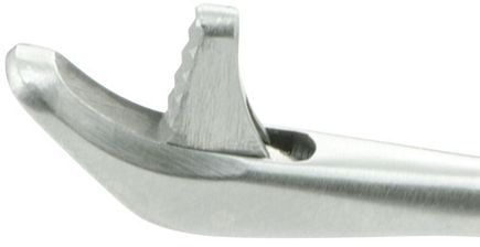 Gruenwald Through-Cutting Forceps Curved 2.0mm - N9212