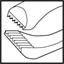 Graefe Fixation Forceps Wide 4.5mm No Lock - E1562