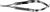 Castroviejo Needle Holder - Curved with Lock, Fine  - E3861 WHMC