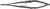 Castroviejo Needle Holder - Straight with Lock, Medium  - E3861