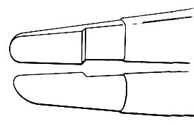 Bayonet Bipolar Forceps Insulated - S2050 5D